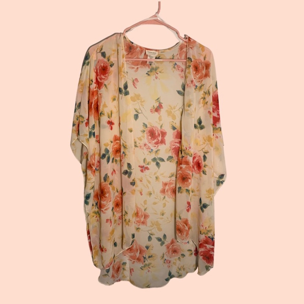 Peach Emory Park Kimono Size Medium